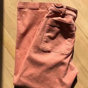 Everlane Wide Leg Crop, Coral